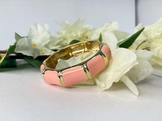 Aura Gleam Enamel Bangle