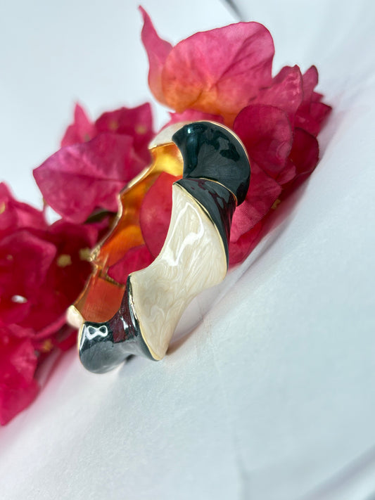 Twilight Duo Enamel Bangle